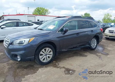 2015 Subaru Outback 2.5I Premium from USA, damaged, VIN 4S4BSBHC6F3283987